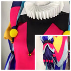 Fizzarolli Clown Cosplay Costume Set - Polyester Top, Pants & Hat