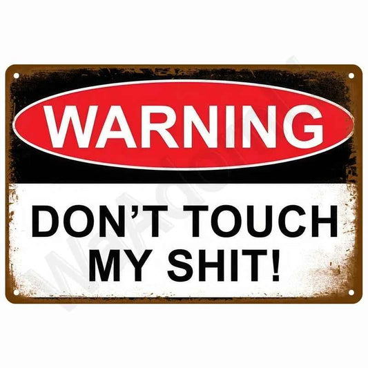 Vintage Tin Sign Home Decor Items Wall Decor Art Wall Mural Room Decoration Items Decor Men Retro Metal Sign Plate Bar Posters