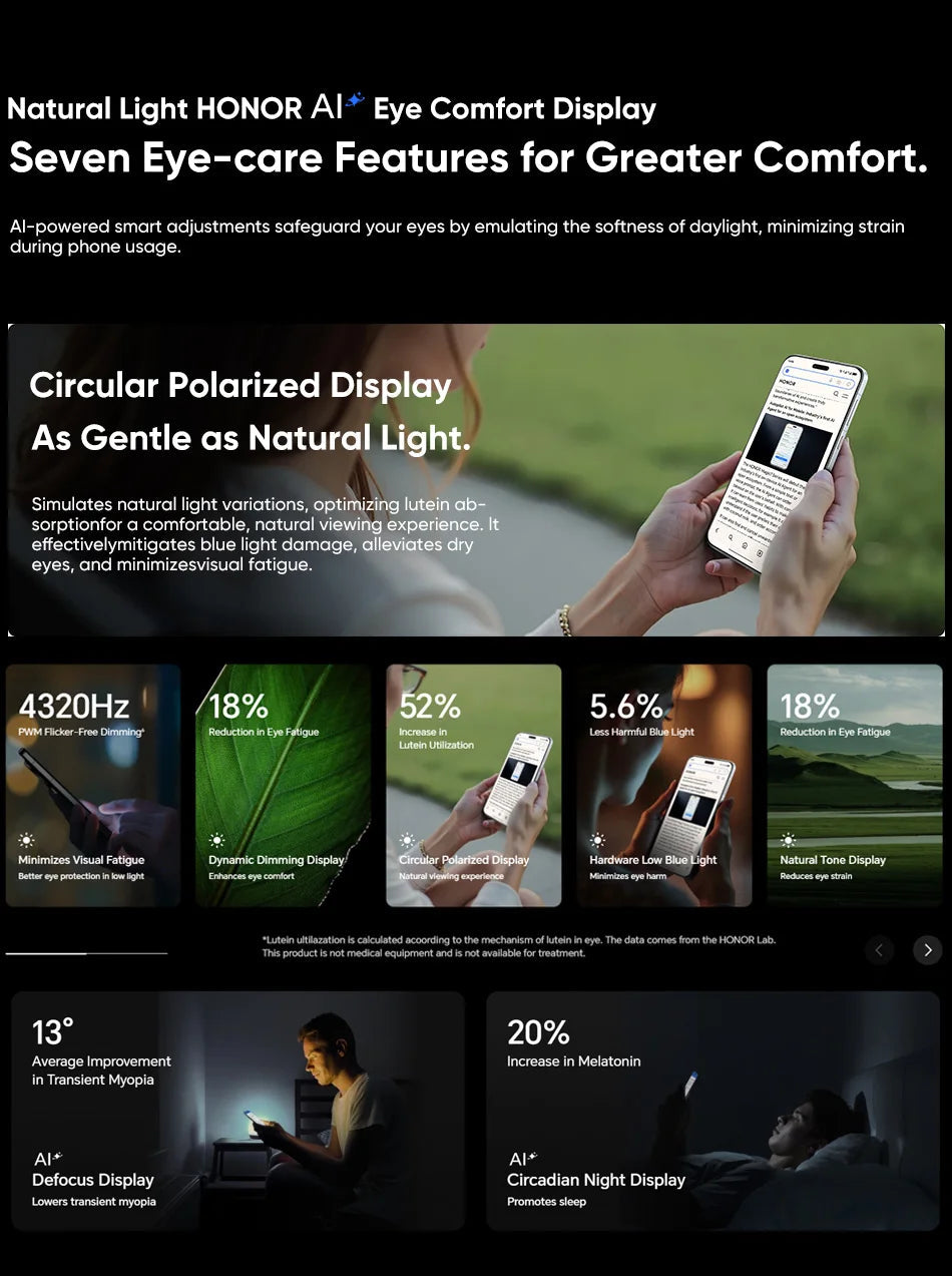 HONOR Magic7 Pro Global Version 5G AI Smartphone Snapdragon 8 Elite 6.8''120Hz OLED Screen 200MP Cameras 100W Charge Magic 7 Pro SS69