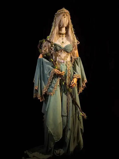 Original Handmade European And American Mythology Exotic Style Elf Themed Cosplay Costume Travel Photography Clothes