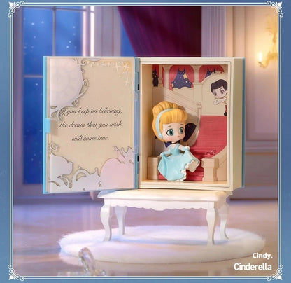 Genuine 100% Disney Princess Talry Tales Series Blind Box Action Figures Toy Collection Desktop Decoration Mystery Box Gift SS69