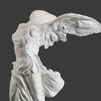 Greek Goddess Of Victory Character Statue Angel Wing Art Figurine Decoration Home Office Decor Resin Sculpture Ornament