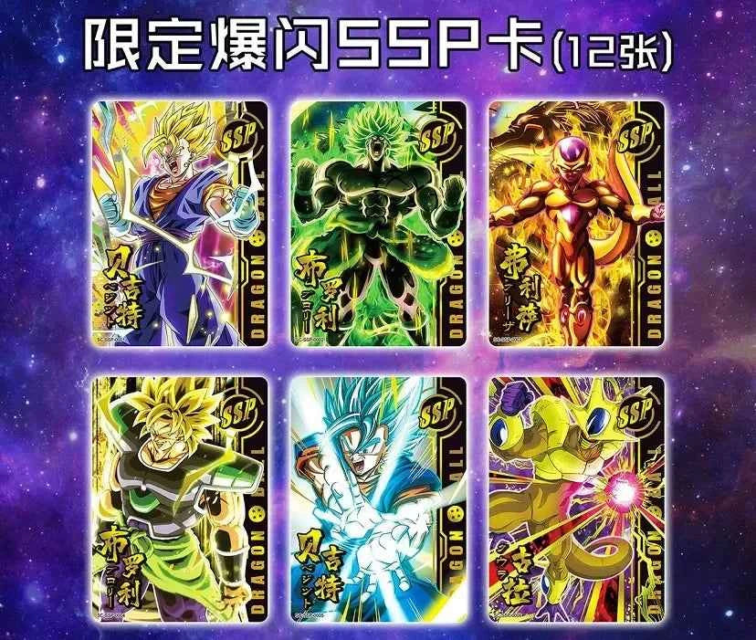 Anime Dragon Ball card store  cards Booster Card Box Trading card game Super Saiyan Son Goku Anime Characters Collection Toy