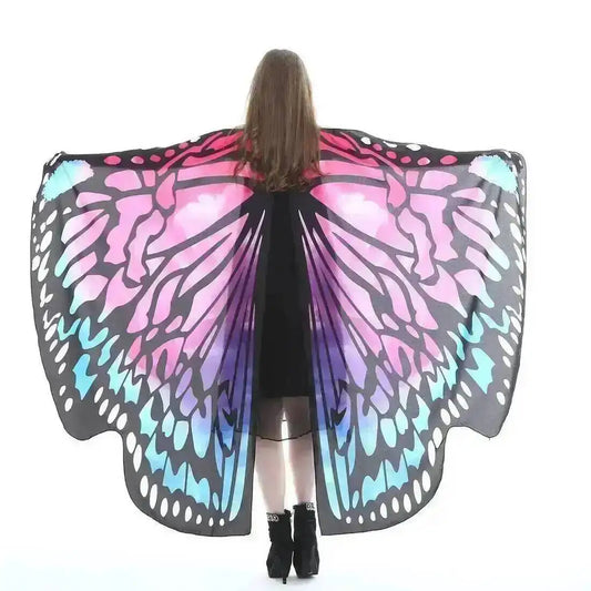 Butterfly Wings for Women Halloween Costume Adult Costume Cosplay Woman Cape Butterfly Costume