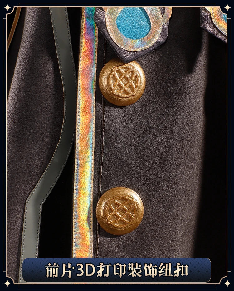 Genshin Impact Freminet Cosplay Costume Uniform Anime Chinese Style Halloween Costumes Role Play for Women Game SS69