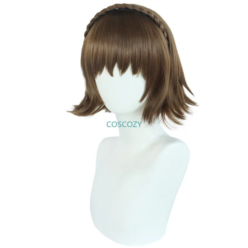 Game Cosplay Costume Queen Makoto Niijima Cosplay Costume Woman School Uniform Christmas Carnival Party Dress Wig Costumes SS69
