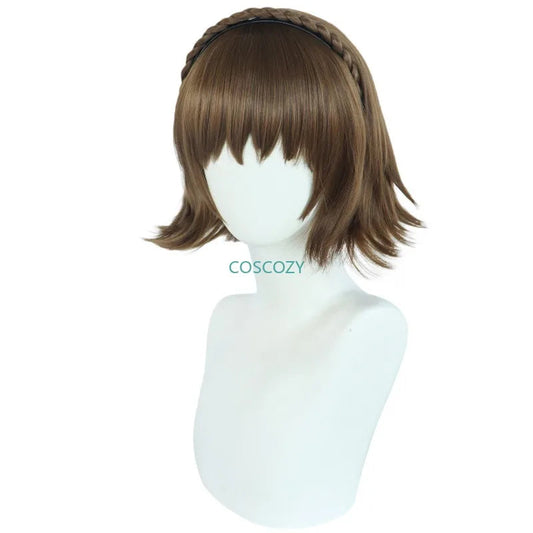Game Cosplay Costume Queen Makoto Niijima Cosplay Costume Woman School Uniform Christmas Carnival Party Dress Wig Costumes SS69