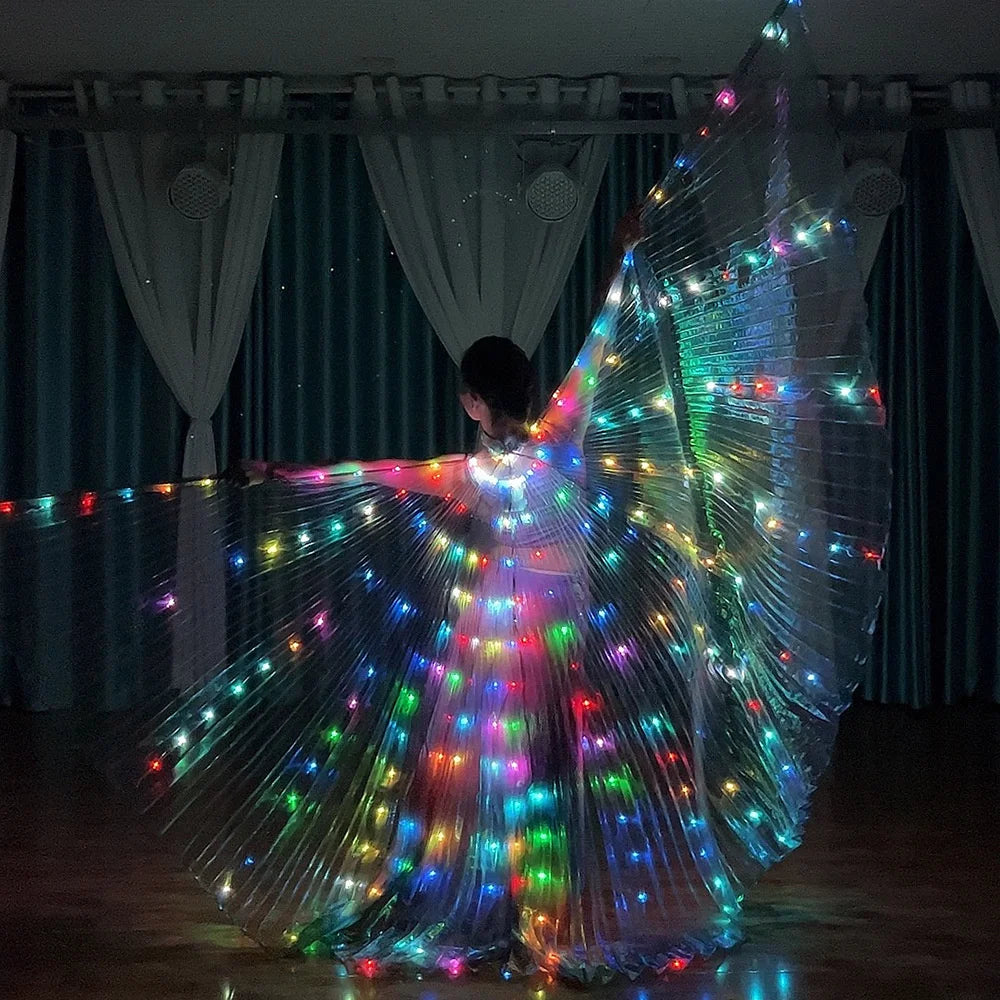 LED Isis Wings for Belly Dance & Performance