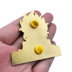 Dio Brando Metal Badge Anime JoJo's Bizarre Adventure Pins Manga Brooches for Bag Backpack Clothing Lapel ACG Cosplay Decor Gift
