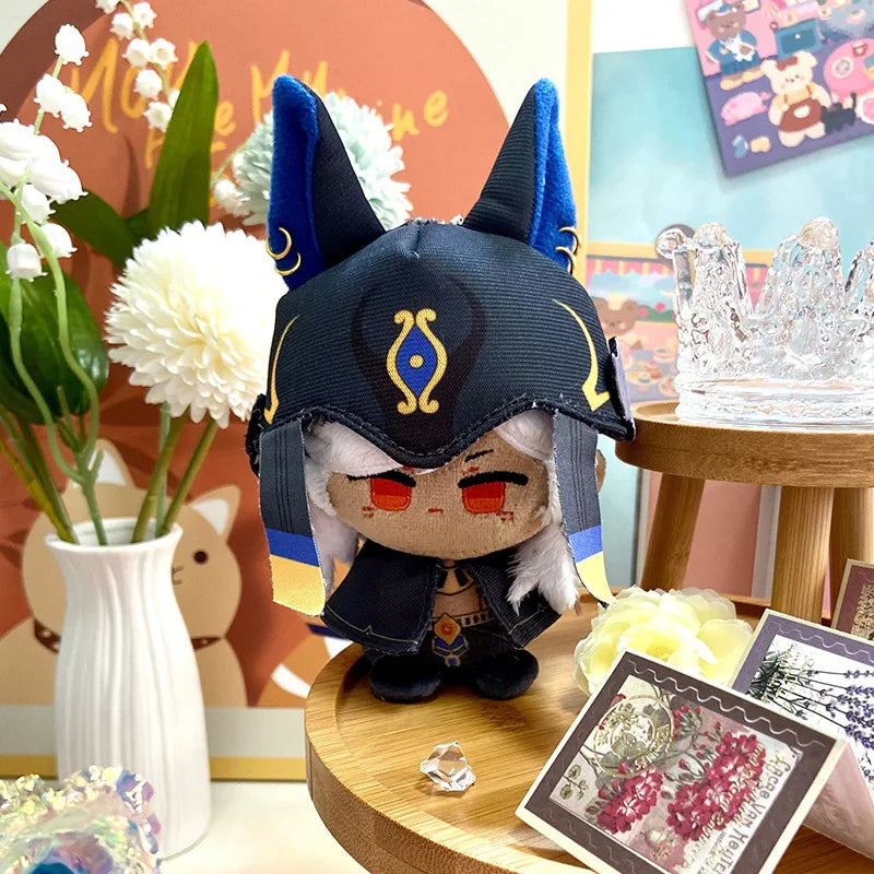 Alice Genshin Impact Plush Doll Sandrone Columbina Yae Miko Arlecchino Nicole Lohen Linnea Game Cosplay Stuffed Toy Illuga Gift