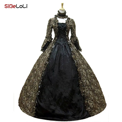 New Victorian Masquerade Ball Gown for Women, 18th Century, Marie Antoinette Costume, Historical Theater Clothing, Party Dress