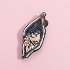 Cartoon Comic Character Enamel Pins Custom Jojo Japan Tv Animation Brooches Lapel Badges Classic Jewelry Gift For Fans Friends