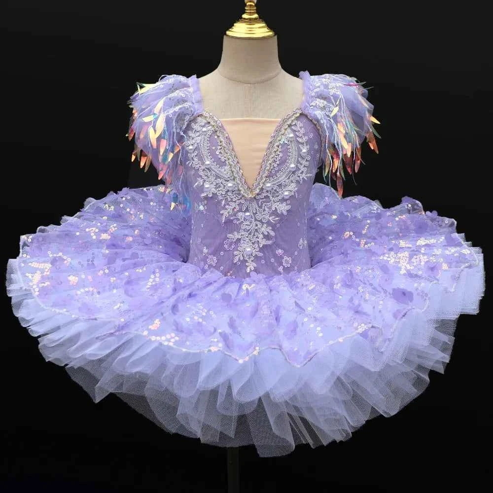 Dance Wear Summer Children Clothing Princess Performance Fairy Tutu Kids Clothes Ballet Leotards for Girls Dress Stage Costumes