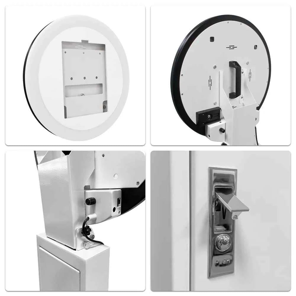 Photo Booth Machines Wedding For iPad 10.5'' 11'' 12.9'' 13'' 12.3'' ipad Photobooth with 2 Panels 9.7 Selfie Photo Booth