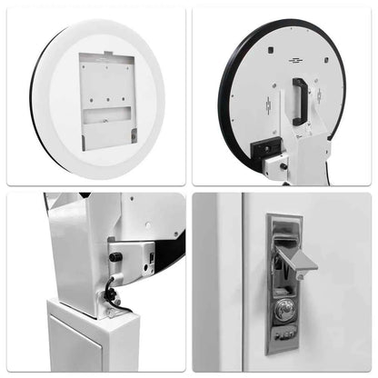 Photo Booth Machines Wedding For iPad 10.5'' 11'' 12.9'' 13'' 12.3'' ipad Photobooth with 2 Panels 9.7 Selfie Photo Booth