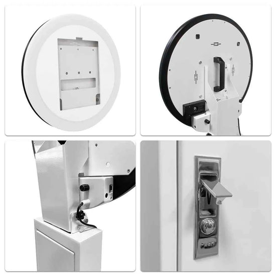 Photo Booth Machines Wedding For iPad 10.5'' 11'' 12.9'' 13'' 12.3'' ipad Photobooth with 2 Panels 9.7 Selfie Photo Booth