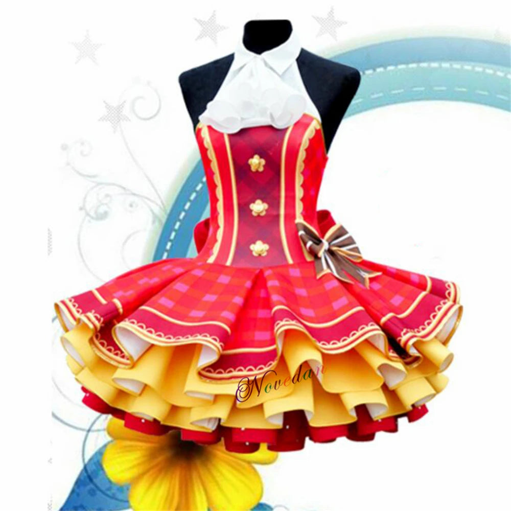 Lovelive Flower Bouquet Cosplay Nico Kotori Tojo Maki Eli Ayase Nozomi Hanayo Lolita Dress Love Live Uniform Cosplay Costume SS69