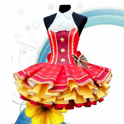 Lovelive Flower Bouquet Cosplay Nico Kotori Tojo Maki Eli Ayase Nozomi Hanayo Lolita Dress Love Live Uniform Cosplay Costume SS69