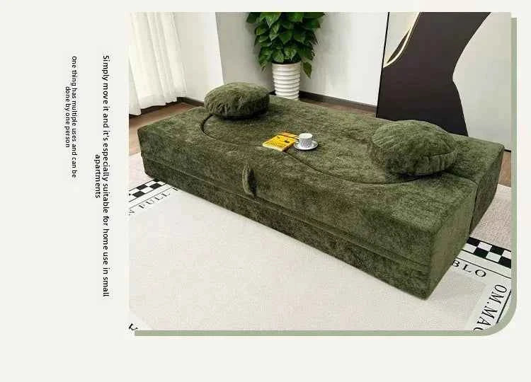 Living Room Sofas Vacuum Compression Sofa Pure Sponge Single Multifunctional Foldable Special Shaped Sofa Bed Furniture
