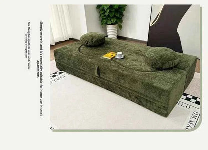 Living Room Sofas Vacuum Compression Sofa Pure Sponge Single Multifunctional Foldable Special Shaped Sofa Bed Furniture