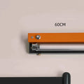 Bauhaus Retro Wall Lamp Vintage Industrial Orange Sconce No Wiring Needed LED Wall Light For Bedroom Study Room Sideboard Cafe