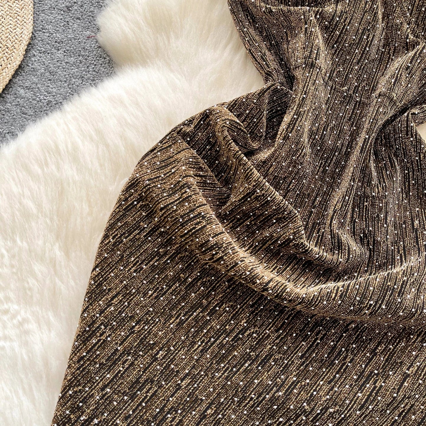 Sexy sleeveless glitter Backless Off Shoulder Fashion Birthday Party Evening Vestido Women Goth Slim Summer Hip Wrap Dress SS69