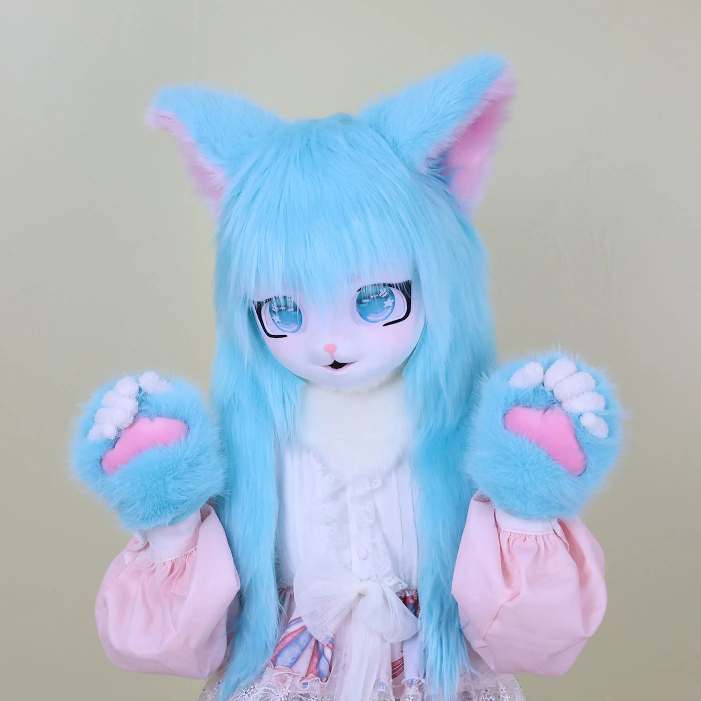 Furry Kigurumi Animal Cosplay Mask - Polyester Costume Head