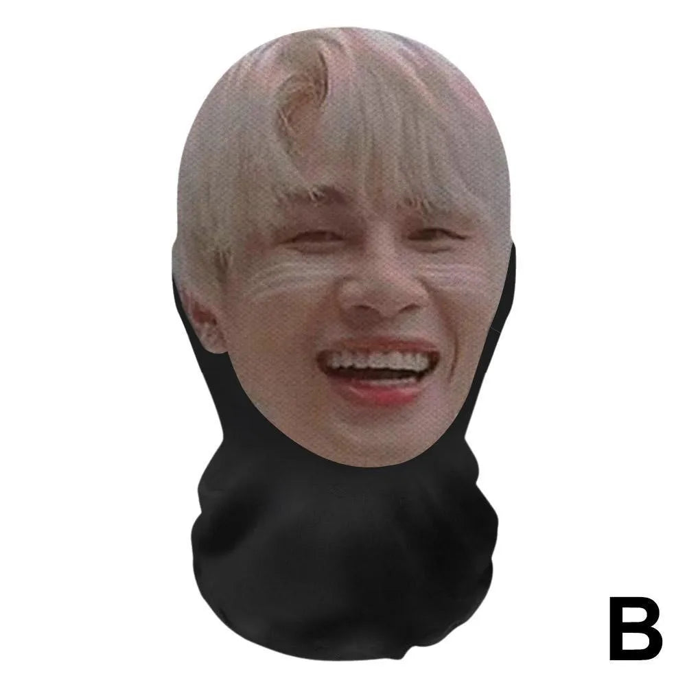 Breathable Mesh Full Face Mask for Cosplay & Parties