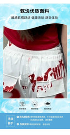 summer junior Girls Love Graffiti Casual Pants teenager girl Casual Hip Hop cargo pants kids Dance pants children clothes SS69