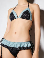YUNZHAOLUCN Women's High Waist 4-Piece Bikini Set