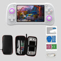 WDYQJE Open Source XF43 Retro Handheld Game Console Linux System Gaming Video Players Console Portable Pocket Device Child Gift SS69 70.69 WHITE / 64GB