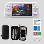 WDYQJE Open Source XF43 Retro Handheld Game Console Linux System Gaming Video Players Console Portable Pocket Device Child Gift SS69 70.69 WHITE / 64GB
