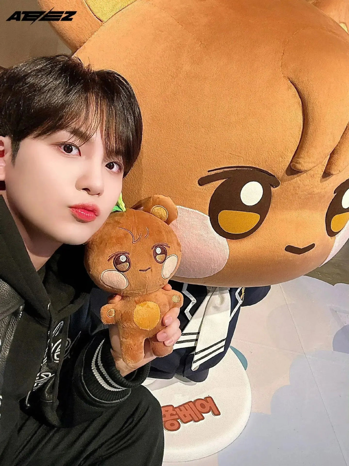 Kpop Aniteez Kawaii Stuffed Animals Plushies Toy Room Decor Hongjoong Seonghwa Yunho Yeosang San Ming Wooyoung Jongho Plu SS69