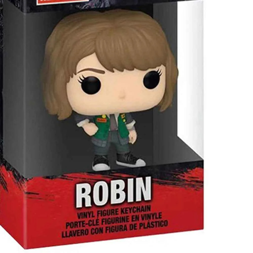 Dustin Eleven Demogorgon Stranger Things Keychain Figure Model Toy