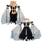 HOLOUN Amo Cosplay Costume Wig Gachiakuta Anime Convention Halloween Christmas Gift Boot Covers Dress Scarf Shorts Sleeves