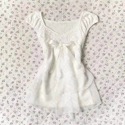 Flower leopard pattern suspenders emo girl casual fashion Y2K crop top chic Harajuku aesthetic sweet urban sexy punk women's top SS69 19.69 WHITE / S