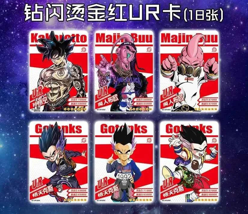 Anime Dragon Ball card store  cards Booster Card Box Trading card game Super Saiyan Son Goku Anime Characters Collection Toy