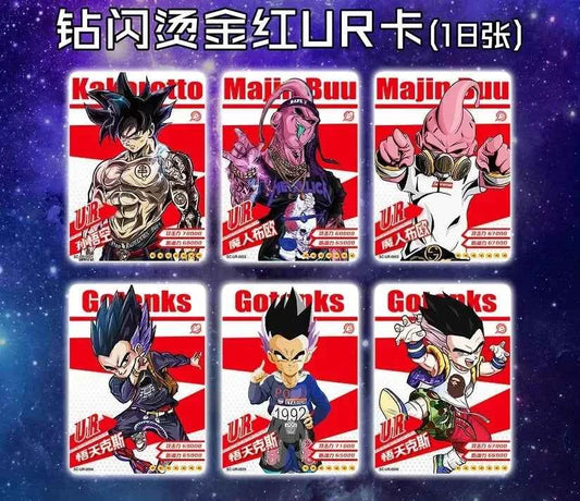 Anime Dragon Ball card store  cards Booster Card Box Trading card game Super Saiyan Son Goku Anime Characters Collection Toy