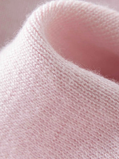 DUSHU Seamless Half-high Collar Pure Wool Pullovers Women Plus Size Autumn Winter Bottoming Sweater Solid Soft Breathable Tops