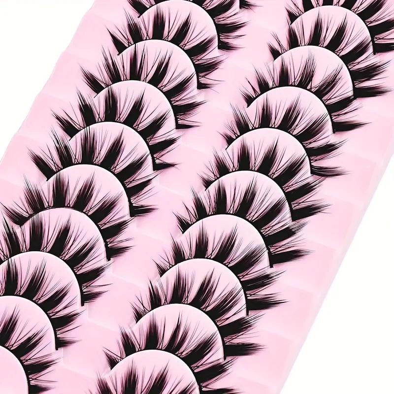 10 pairs of false eyelashes (10 pairs) SS69