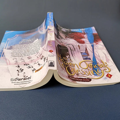 Vol.1-8 Tian Guan Ci Fu manga books in English Novel heaven official's blessings book Comic Book 1/2/4 book optionall SS69