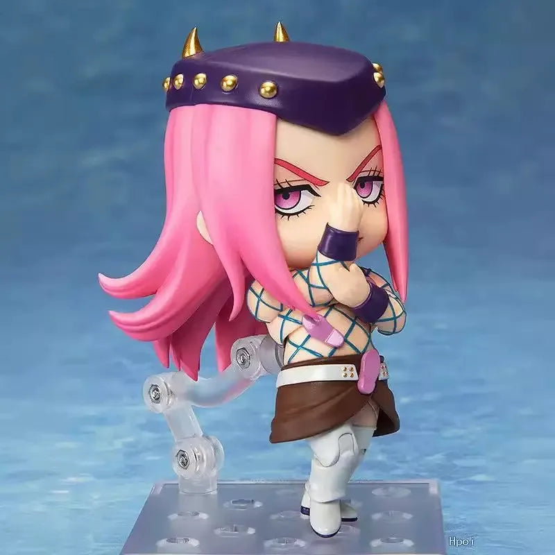 In Stock Nendoroid 10cm Jojo'S Bizarre Adventure Jojos 2026 Narciso Anasui Action Figure Desktop Ornament Collectable Toys Gift