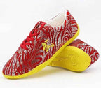 Genuine Leather Chinese Wushu Shoes Taolu Kungfu  Practice Martial Arts Shoes Taichi Shoes for Men Women