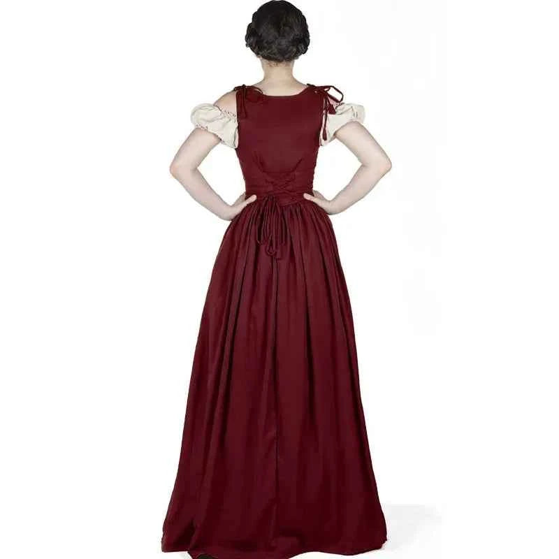 Medieval Renaissance Drama Dance Costume Halloween Girdle Cos Dress Halloween Costumes for Women Dress Love Live Cosplay