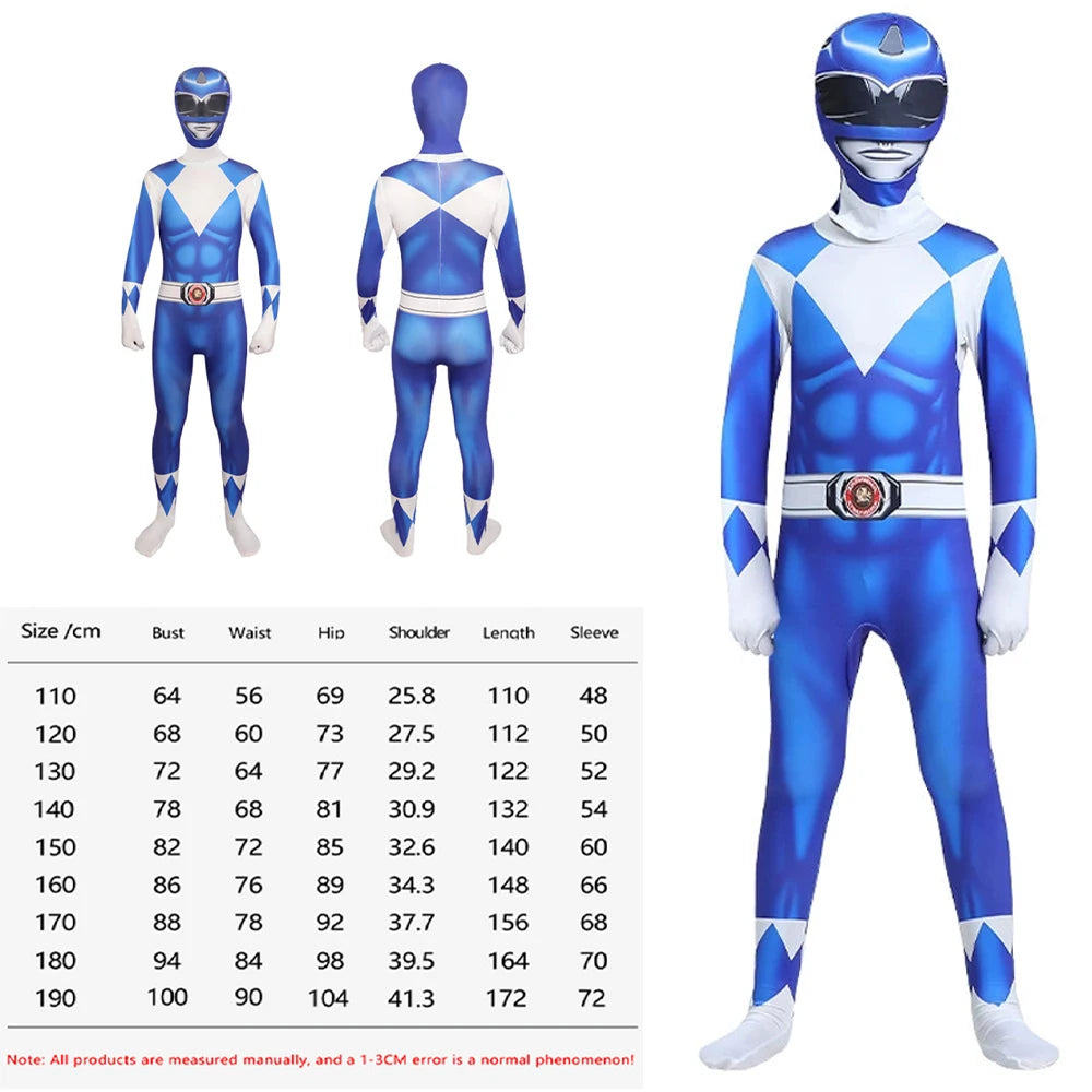 Samurai Sentai Shinkenger Cosplay Jumpsuit & Mask Set for Adults