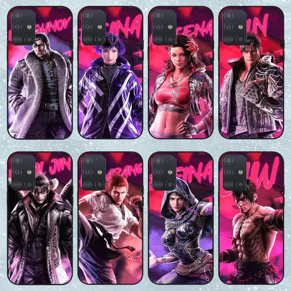 Game Tekken 8 B Phone Case For Samsung Galaxy 20 10 S23 S24 S22 S30 Note Plus Lite FE ULTRA Cover SS69