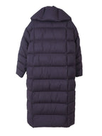 Maomaokong Super Thick 400g Filling White Duck Down Female Winter Women's Over-the-Knee Puffer Coat Luxury Down Jacket Warm
