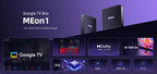 MECOOL MEon1 Netflix Certified TV Box S905X5M Android 14 Google TV 2GB 32GB 1000M WiFi6 Dolby Vision Atmos 4K AV1 Smart TV Box