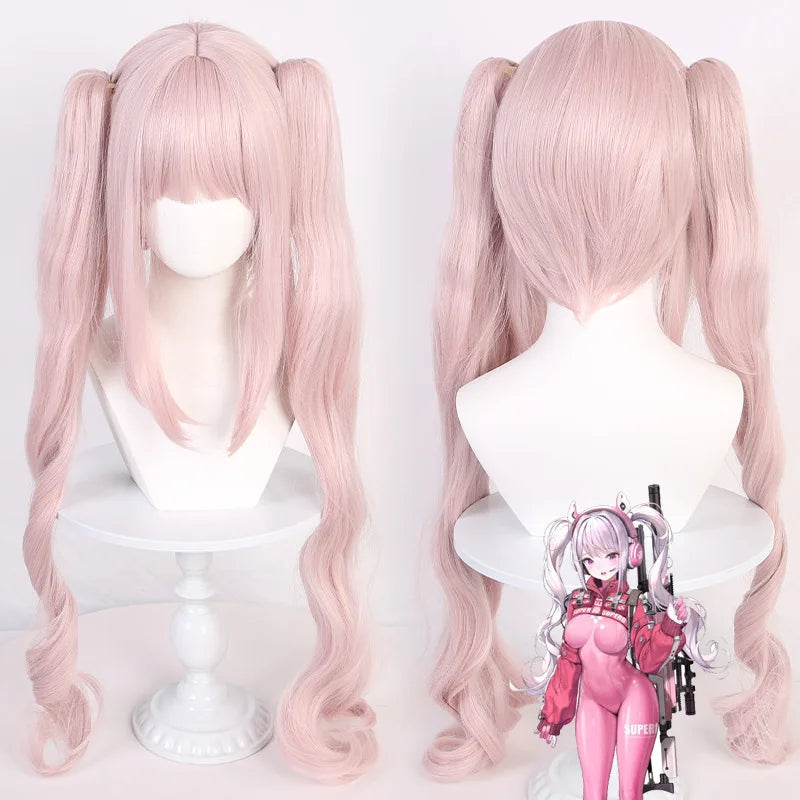 Women’s Nikki Alice Cosplay Costume Bodysuit with Ear Gloves Wig Cosplay Latex Cat suit Jumpsuit Jacket Suit SS69 32.69 Wig Only / XXL