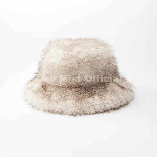 Neo Mint 2025 Winter Hot Brand Fashion Gradient Faux Fur Bucket Hats Women Thick Warm Fluffy Fox Fur Luxury Panama Fisherman Cap